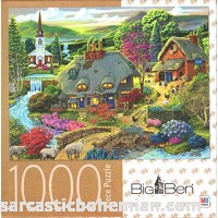 Country Cottage 1000 Piece Puzzle B07DRDN46J